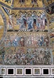 The Last Judgment Down Satan Devours the Souls of the Damned (detail)