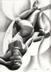 Abstract Nude Curves