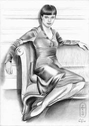 Elegant Woman Posing