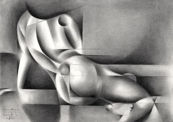Geometric Nude Figure
