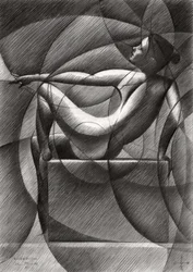 Geometric Nude Figure