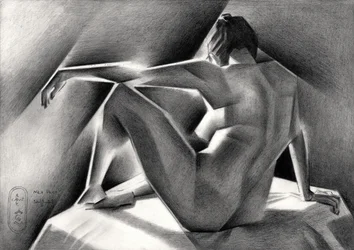 Geometric Nude Study