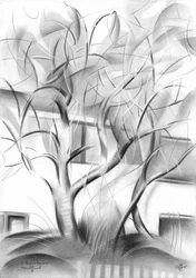 Modern Abstract Trees
