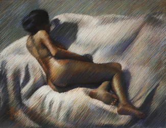 Quiet Reclining Woman