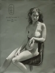 Seated Nude Study