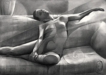 Serene Reclining Nude