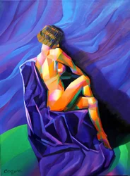 Vibrant Geometric Figure