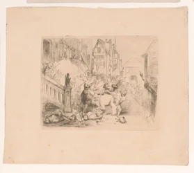 French Hercules of Anjou Expelled from Antwerp