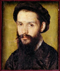 Portrait of Clement des Marets dit Marot (1496-1544)