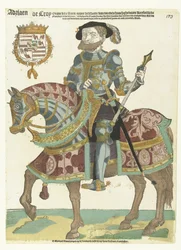 Portrait of Adriaen de Croy on Horseback