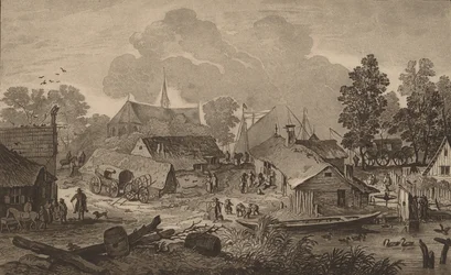 Village with Pond, c. 1782
