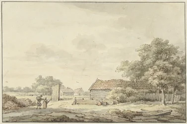 Landscape with Farms