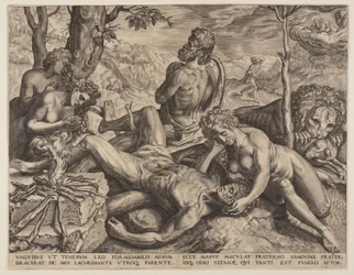 Adam and Eve Lamenting the Death of Abel