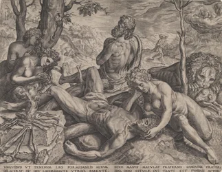 Adam and Eve Lamenting the Death of Abel, 1564