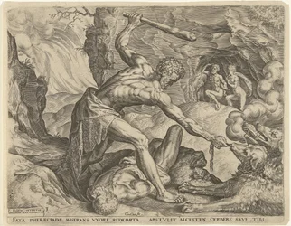 Hercules Dragging Cerberus from Hell, Works of Hercules (series title)
