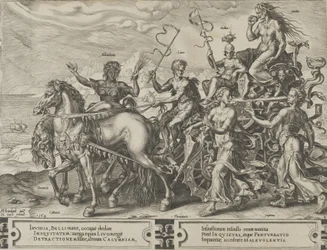 The Triumph of Envy, from The Cycle of the Vicissitudes of Human Affairs, plate 4