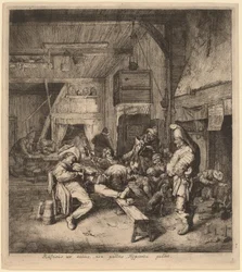Violin Player Seated in a Tavern