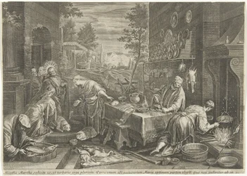 Christ in the House of Martha and Mary