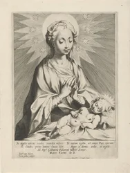 Mary Adoring the Christ Child