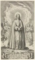 Christ with Two Angels