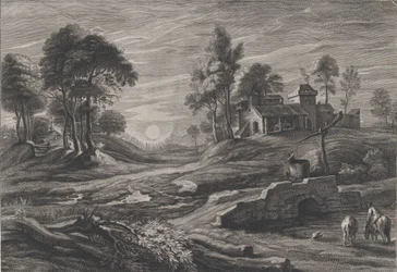 Landscape with Draw-Well, 1638-60