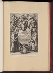 Title Page for Balthasar Cordier, Catena Sexaginta Quinque Graecorum Patrum in S. Lucam