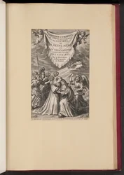 Title Page for Curious History of Everything That Happened at the Entrance of the Queen Mother of the Most Christian King