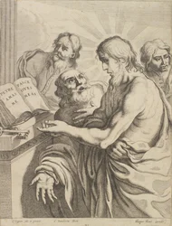 Christ Presents Peter with the Keys