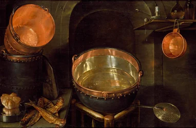 Still Life of Kitchen Utensils