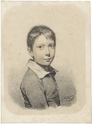 Portrait of Gerardus Arnoldus Nicolaus Allebé as a Young Man