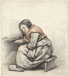 Study of a Sleeping Girl