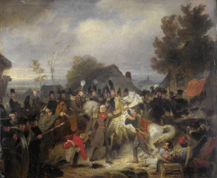 The Prince of Orange Changing His Wounded Horse During the Engagement at Boutersem