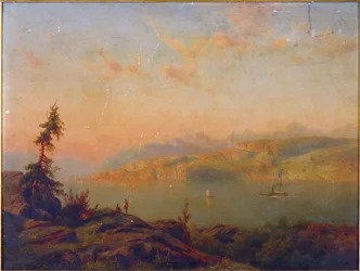 Travellers Resting by the River