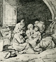 Dutch Farmers Family