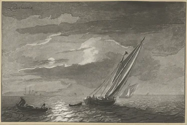 Seascape with Full Moon