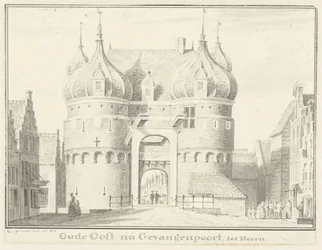 The Old Eastern Gate or Prison Gate in Hoorn