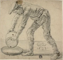Man with a Keg