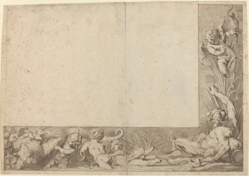 River God with Putti