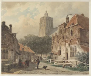 View in the Town of Den Briel