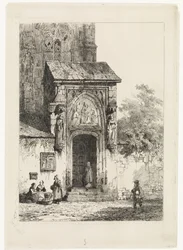 View of a Church Portal
