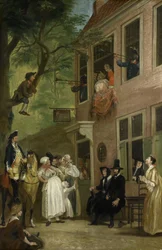The Ambassador of the Rascals in Bokki Tavern, c.1739-1750