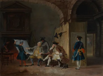 Guardroom with Officers