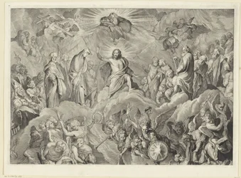 The Last Judgment (upper plate)