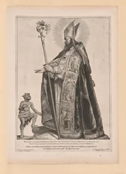 Saint Swithbert, from Saints of the North and South Netherlands