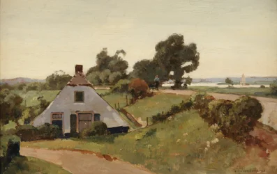 By the Dike; Farmhouse Near the River IJssel