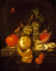 Still Life with Fruit and Oysters