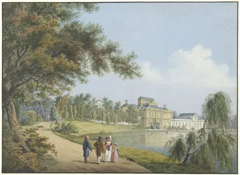 View of Soestdijk Palace