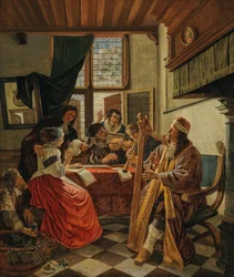 Music-Making Company in an Interior, 1670s