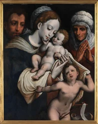 Holy Family with Elisabeth and John the Baptist
