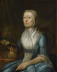 Portrait of Eva Goudriaan-de Veer
